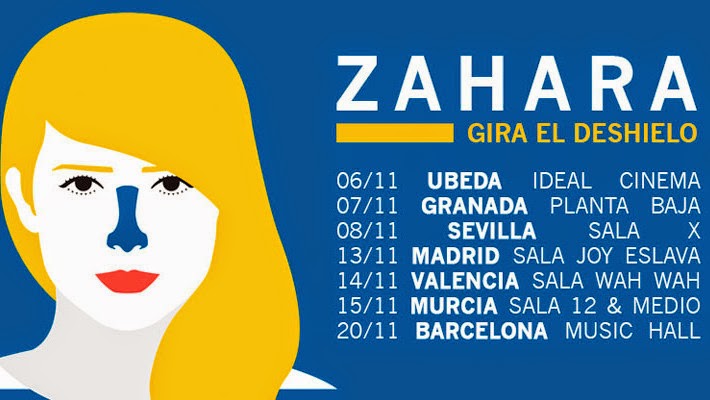 Zahara vuelve a los escenarios en la mini gira El Deshielo
