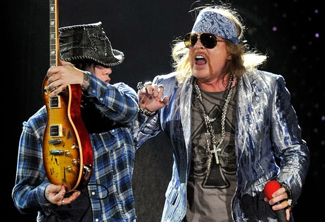 Guns N’ Roses prepara gira y disco nuevo