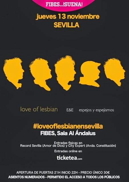 Love of Lesbian no pasarán por Sevilla