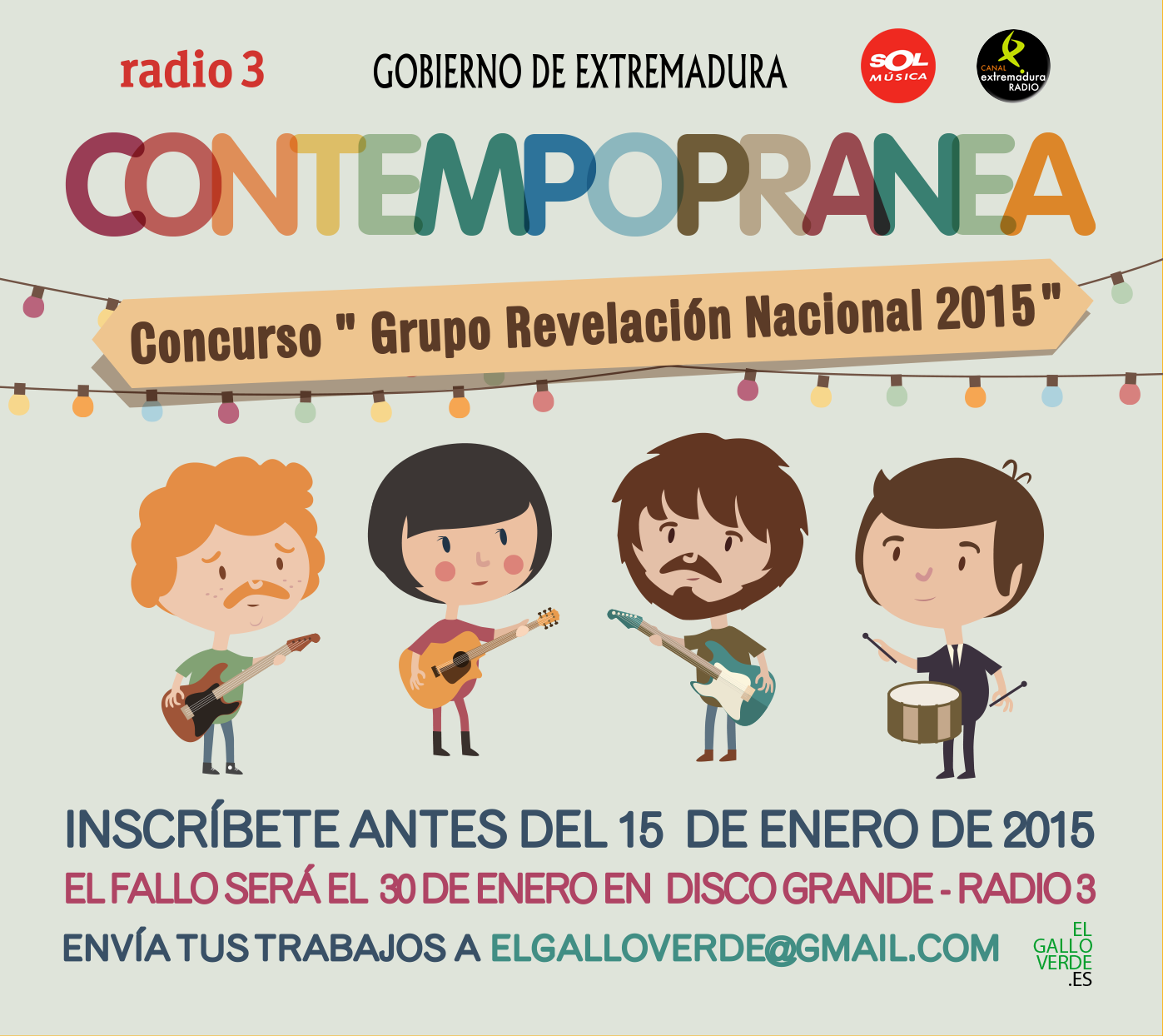 Contempopranea y el concurso Grupo Revelacion Nacional 2015