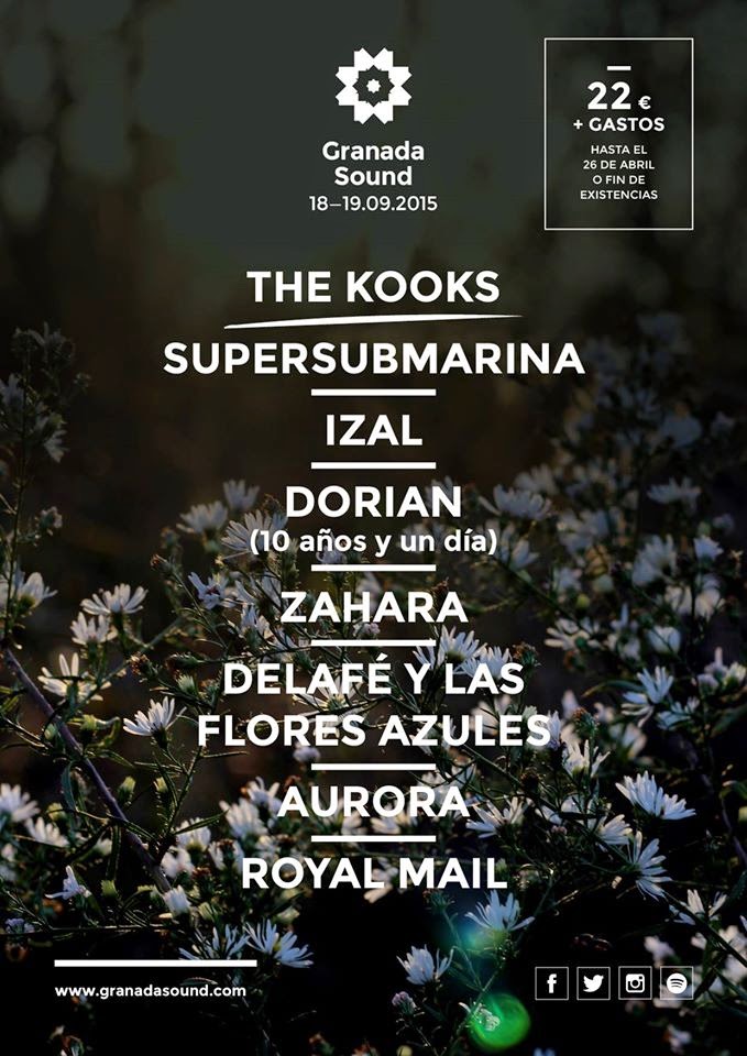 The Kooks última confirmación del Granada Sound
