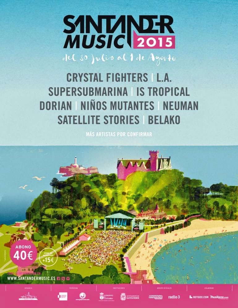 Is Tropical y Satellite Stories al Santander Music 2015