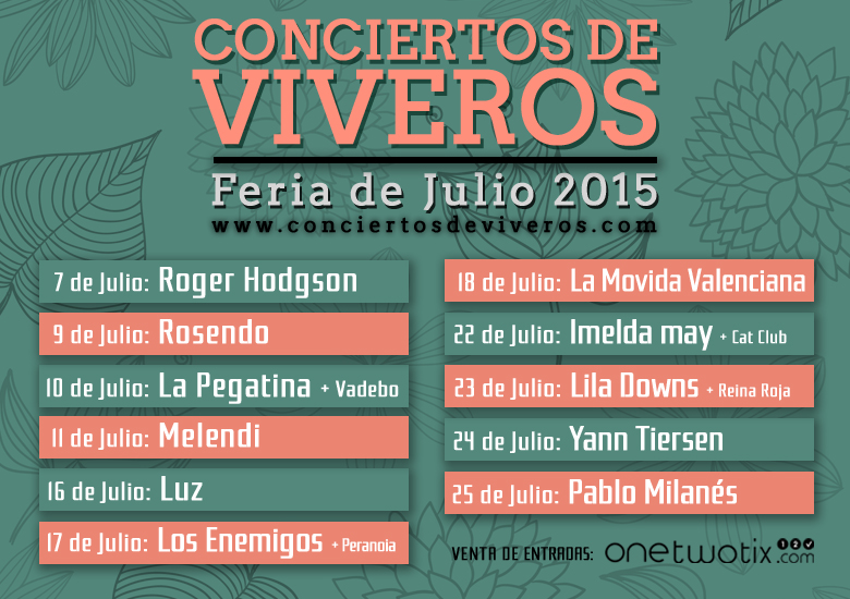 Valencia vive con Viveros a partir del 7 de julio