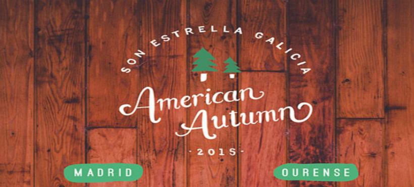 Cartel al completo del American Autumn 2015