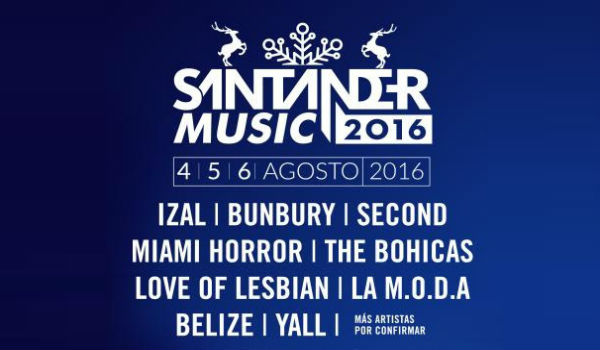 Nuevas incorporaciones para el Santander Music