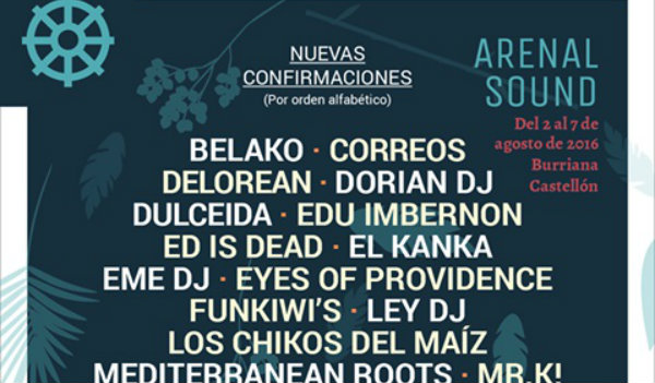 Nuevas confirmaciones para el Arenal Sound