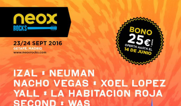 Neox Rocks nos trae a Xoel López, Yall y nuevos abonos VIP