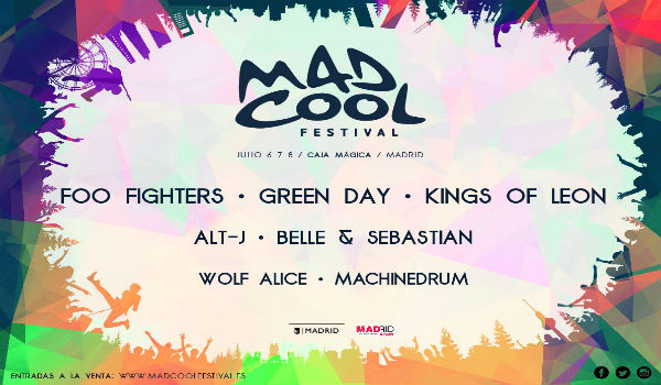Cinco confirmados más para el Mad Cool Festival