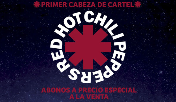 Red Hot Chili Peppers, primeros confirmados para el FIB 2017