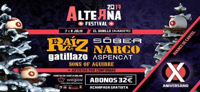 El Alterna Festival 2017 presenta cartel y primeros nombres