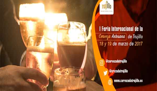Trujillo acogerá la Cervezada, I Feria Internacional de la Cerveza Artesana