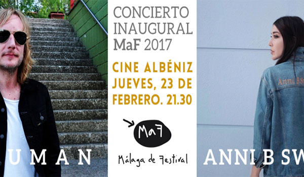 Anni B Sweet y Neuman inauguran el Málaga de Festival