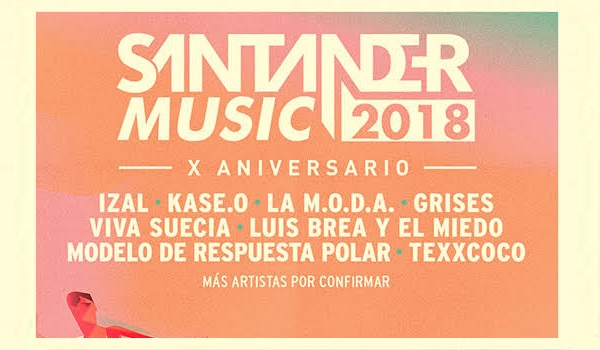 Primeras confirmaciones del Santander Music 2018