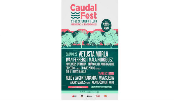 Caudal Fest cierra el cartel de su primera edición