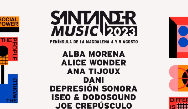 Cinco nuevos nombres se unen a Santander Music 2023