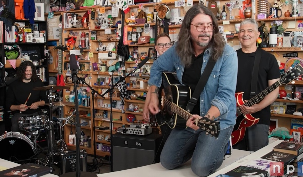 Foo Fighters en Tiny Desk: 25 minutos de rock que demuestran por qué siguen siendo imprescindibles