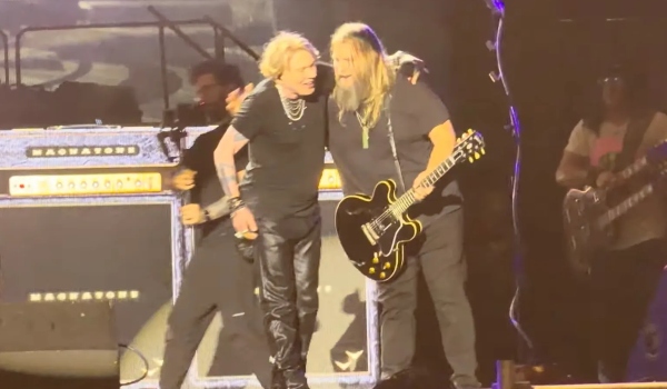 Así sonó la brutal unión de Guns N’ Roses y Chris Stapleton en Toronto