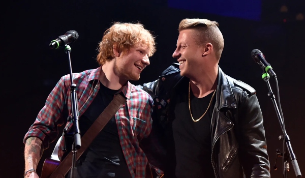 Macklemore perdió la gira de Ed Sheeran, pero consiguió algo mucho más grande