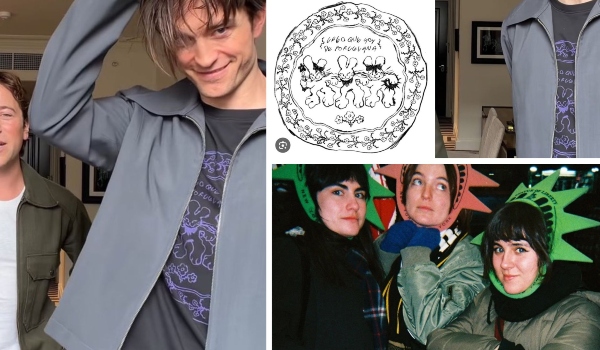 ¿Quién le ha hecho a Robert Pattinson una camiseta de Las Petunias que ni Las Petunias tienen?